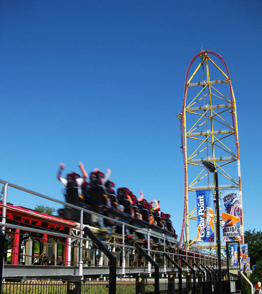 Top Thrill Dragster Cedar Point usa Achterbahn